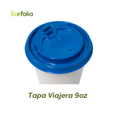 Tapa Viajera Vaso 9/12 oz Bioform